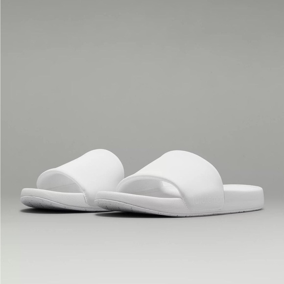 🍋 Lululemon Restfeel Slide Sandal Slipper White NEW Size 7 - Picture 14 of 14
